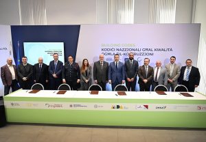 Agreement on the building and construction codes bringing together key partners in the sector